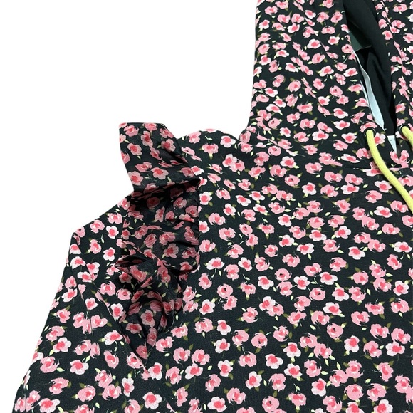 Sandy Liang Women’s Floral Print Ruffle Hoodie - Picture 3 of 6